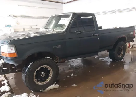 1996 Ford F250 из США, поврежденный, VIN 2FTHF26H0TCA11927